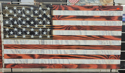 Wooden American Flag