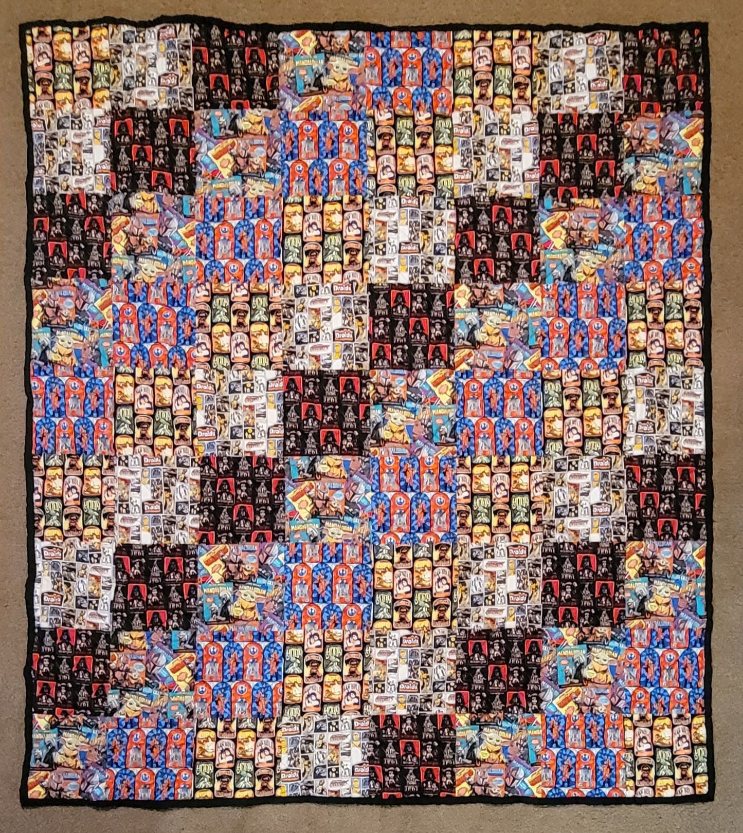 HANDMADE Star Wars Quilt