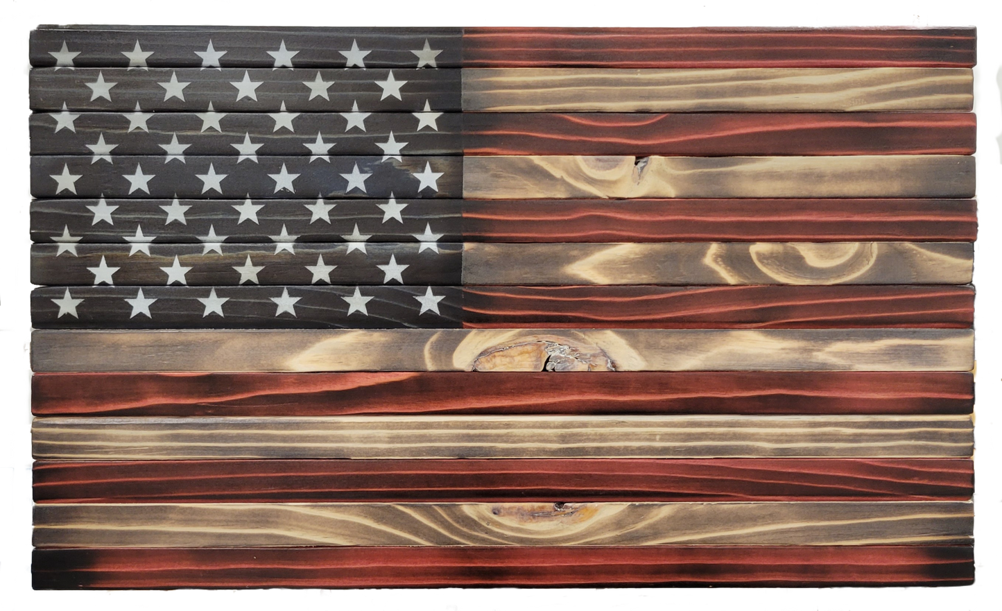 Wooden American Flag