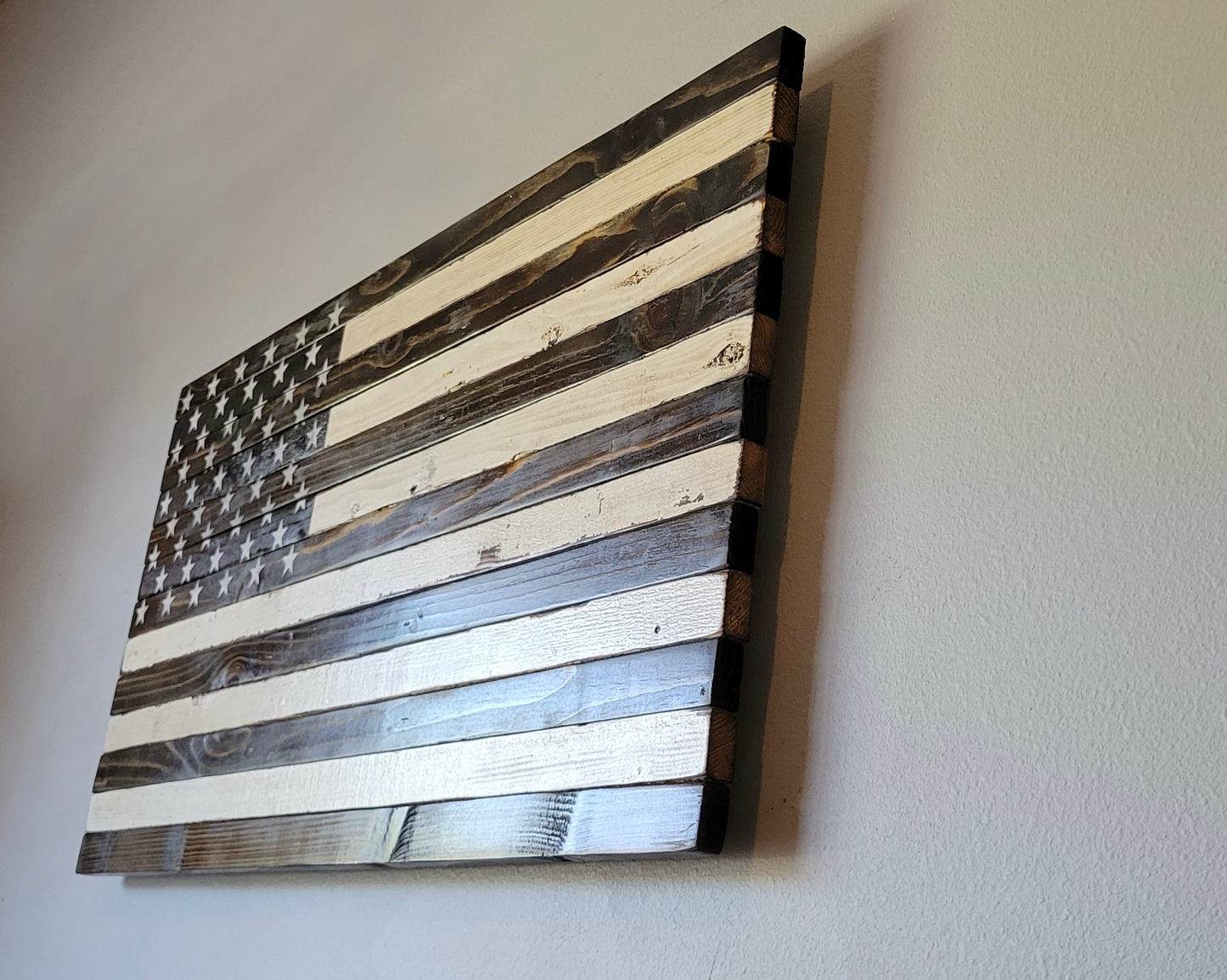 Wooden American Flag