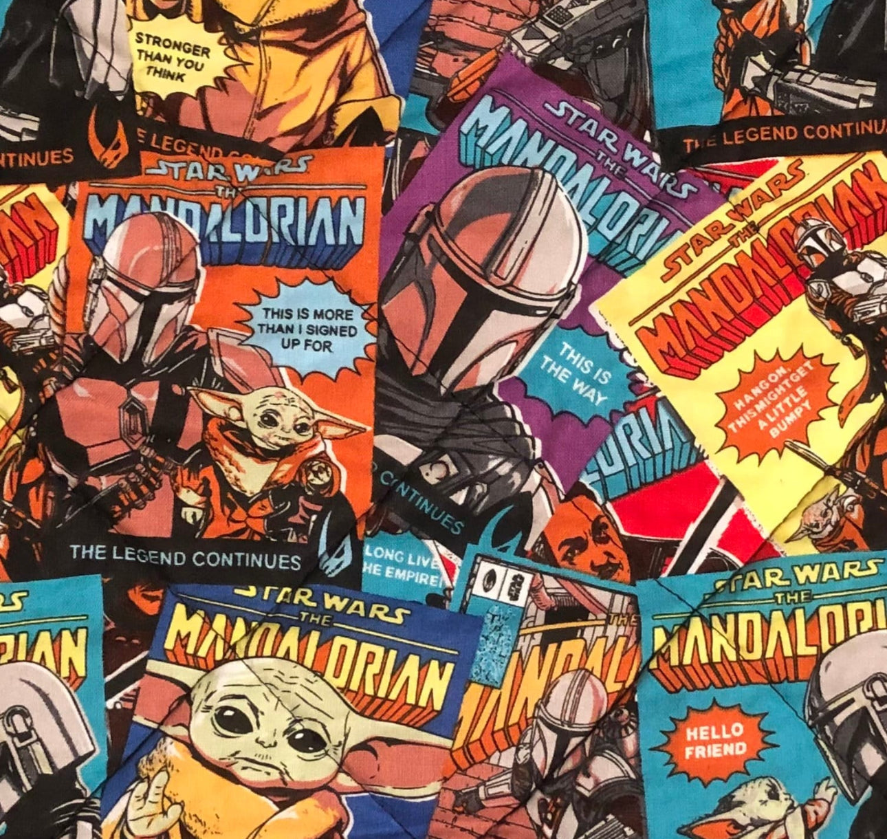 HANDMADE Star Wars Quilt