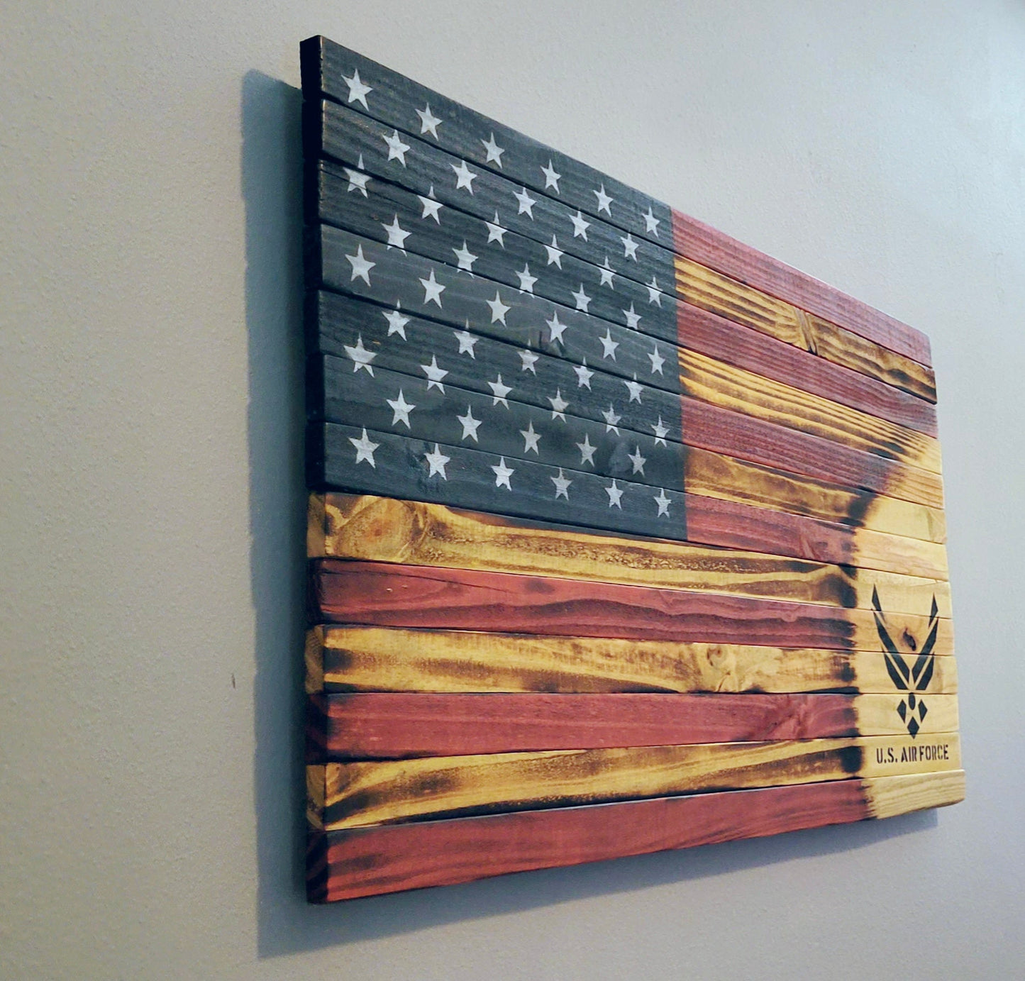 U.S. Air Force Wooden American Flag