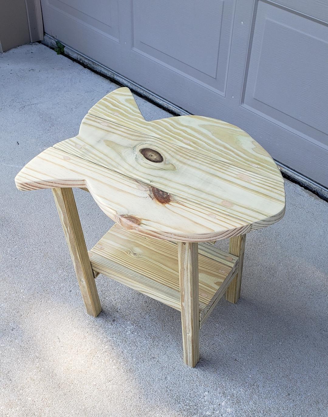Handmade Fish Adirondack Chair